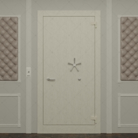 Комплект из двух дверей: внутренняя дверь "Мойра" БАСТИОН-3 и наружная дверь "Клото" БАСТИОН-1